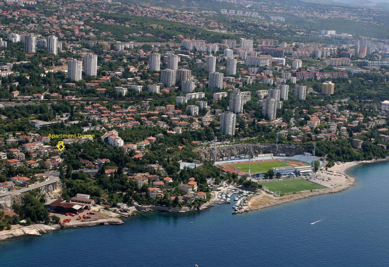 Apartmán Dorian Rijeka Exteriér fotografie